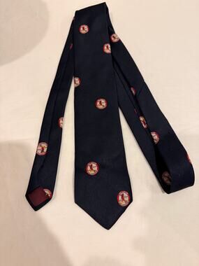 Vintage St. Louis Cardinals Cervantes Baseball Necktie Made in USA
